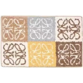 Water-absorbent Non-slip Geometric Lattice Floor Mat