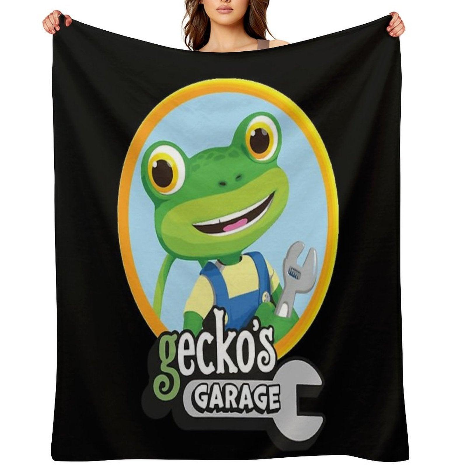 Kids Garage Gecko's GG Throw Blanket