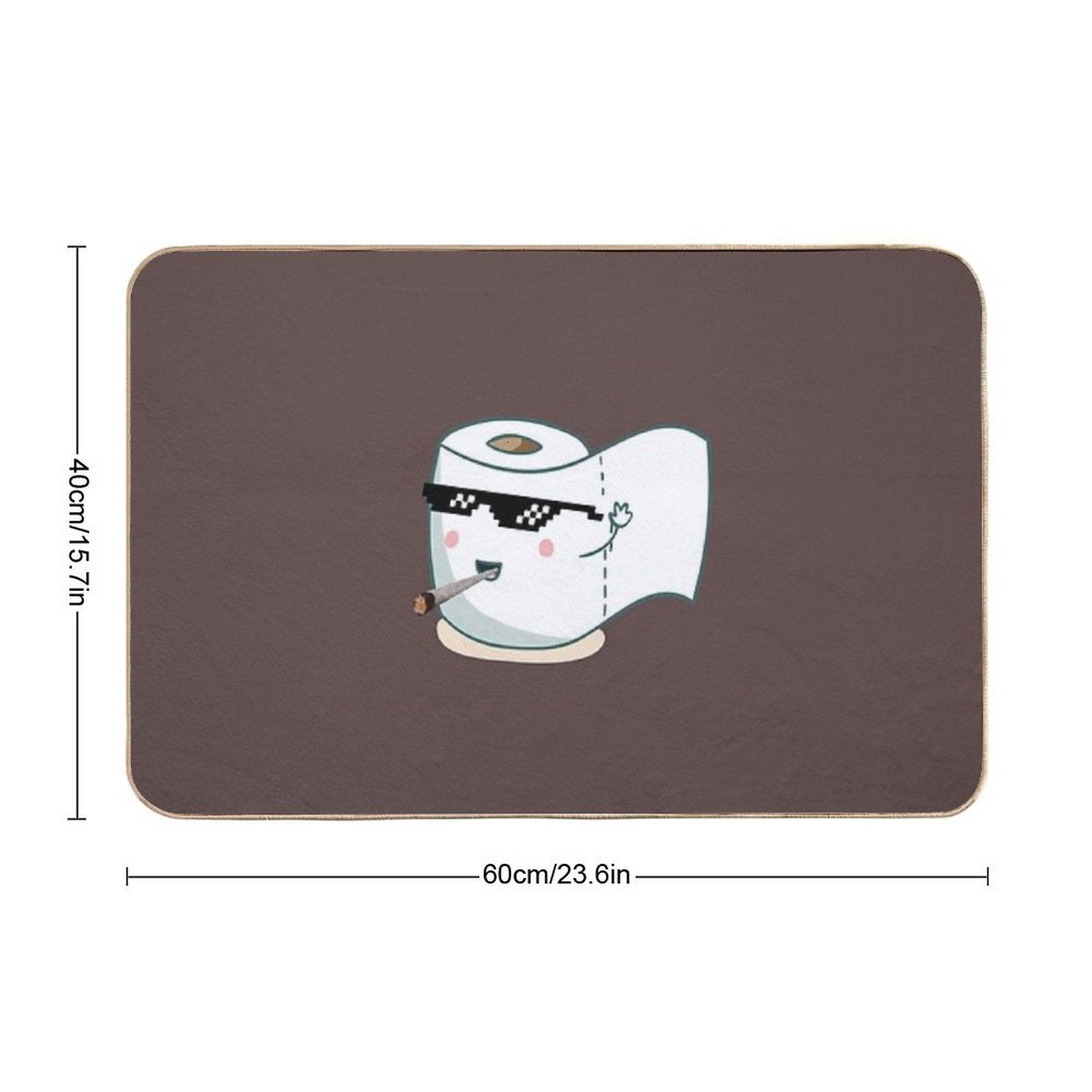 The Essential Funny And Cuddly Tp Dealer T-shirt Bath Mat