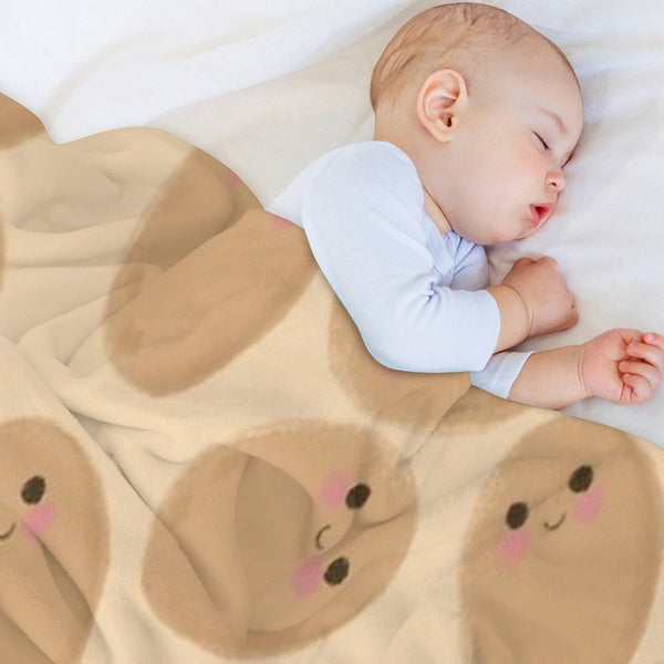 Potatoes V2 Velvety-soft Throw Blanket