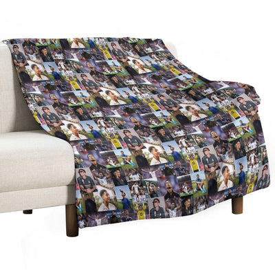 Jude Bellingham Collage Comfort Throw Blanket