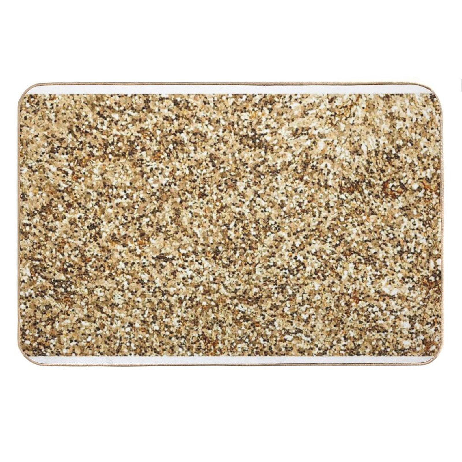 Photograph of Golden Glamour ONLY - Not Reflective Bath Mat