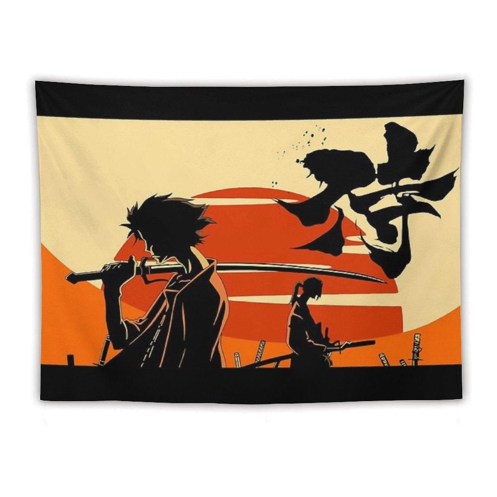 Sunset Samurai Tapestry