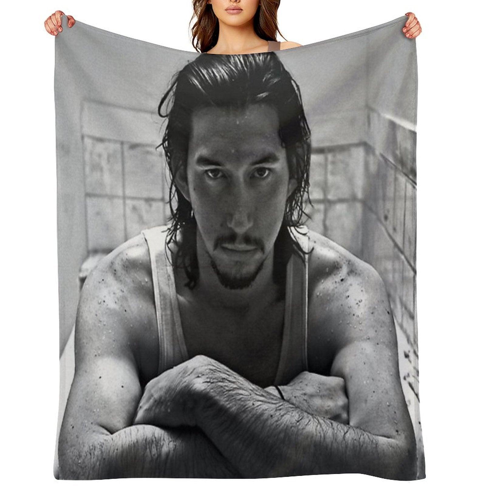 Adam Driver Throw Blanket