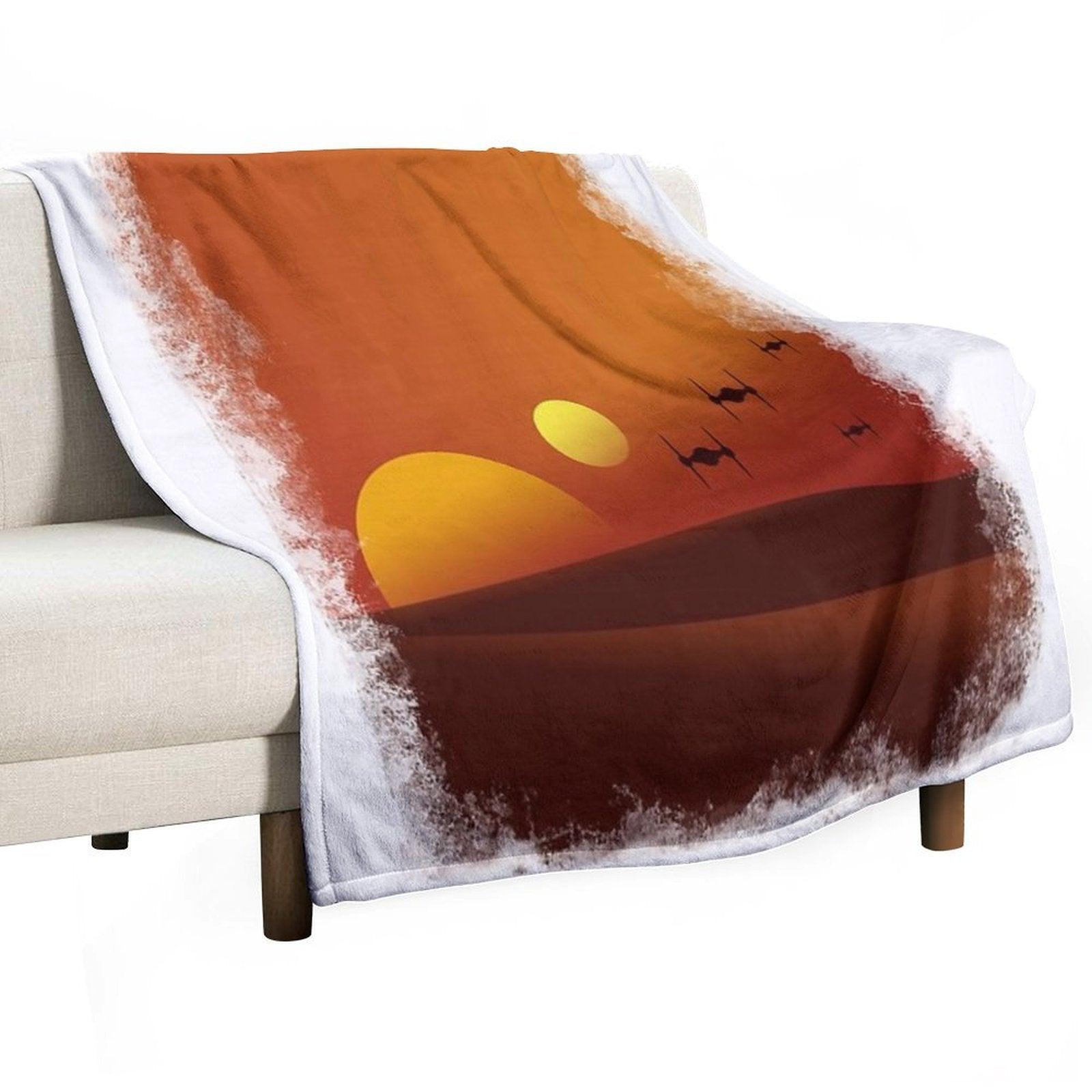 Tatooine Throw Blanket