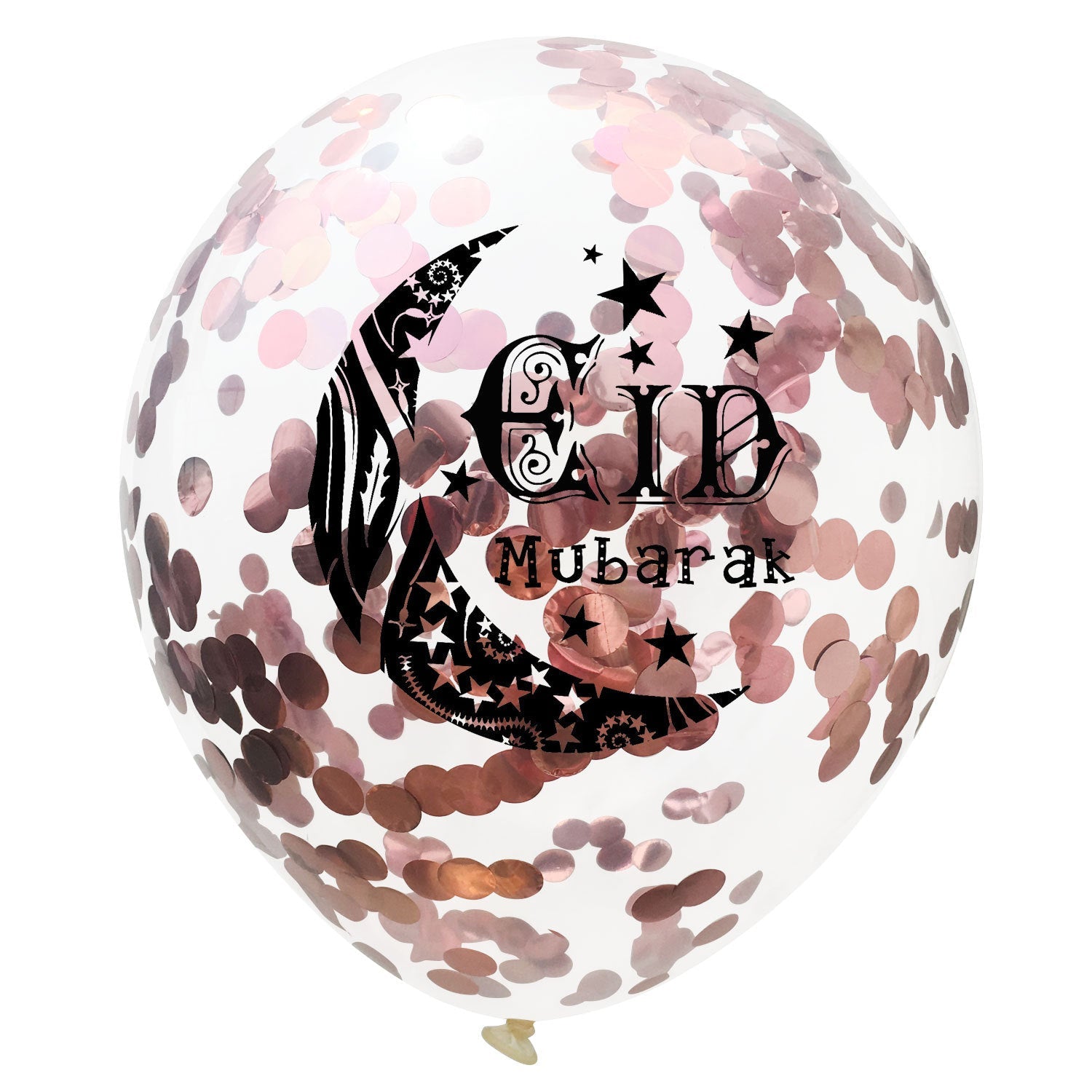 Moon Castle Party Celebrates Latex Balloon Transparent Paper Shard Glitter Balloon Set