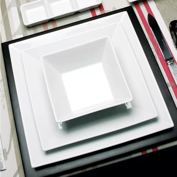 Kingsley White 12-Piece Dinner Set