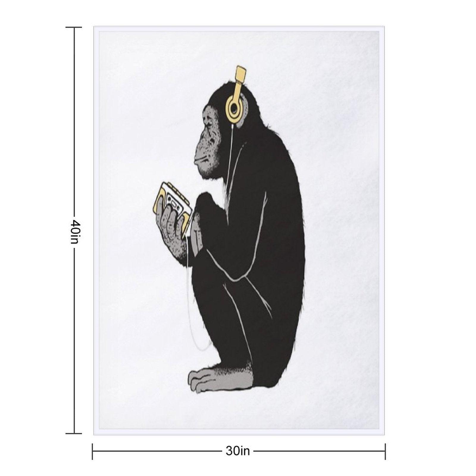 Monkey Business Throw Blanket