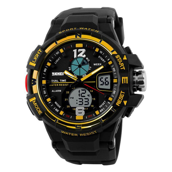 Fashion Digital Army Military Watch Mens Sports  Wristwatch  Shock Resist Clock Quartz Watch Waterproof 50M
