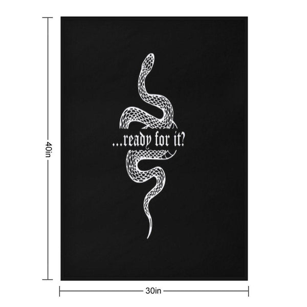 Are You Ready for It  Rep Tv Throw Blanket