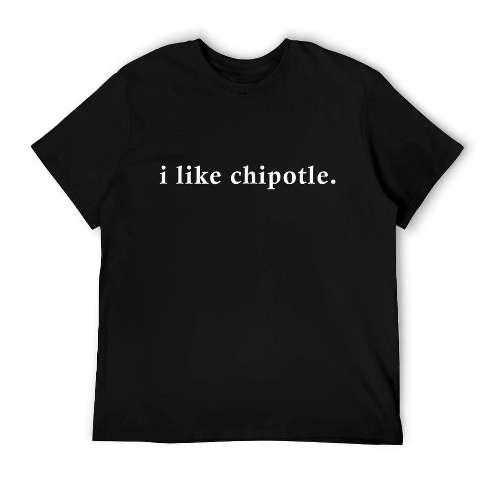 Funny I Like Chipotle Minimalist Design T-Shirt