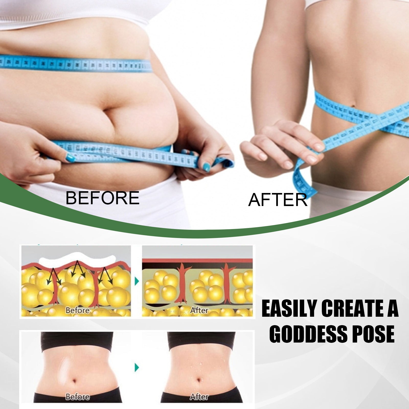 Wormwood Slimmed Belly Button Sticker, Slimming Firming and Shaping Belly Patch