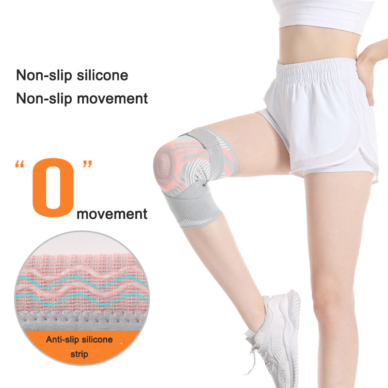 Basketball knee pads men's sports skipping rope running professional knee protection equipment