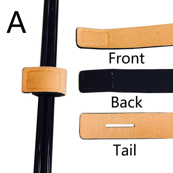 1 Pcs New Fishing Tools Rod Tie Strap Belt Tackle Elastic Wrap Band Pole Holder Accessories Diving Materials Non-slip Firm - Gifts for You 'n Me