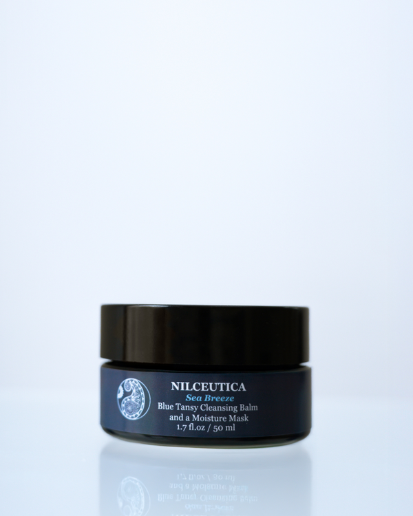 Sea Breeze Moisturizing Blue Tansy Cleansing Balm and a Moisture Mask