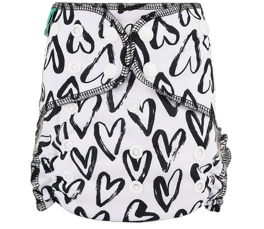 Baby Cloth Diaper Reusable Heavy Wetter Hybrid Waterproof  Bamboo Washable Baby Nappy Diapers For Girls and Boys Baby