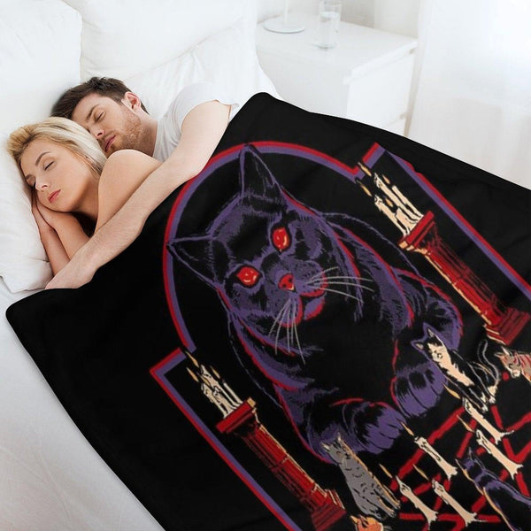 Lucipurr Throw Blanket