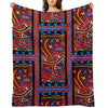 Panama Mola Design Eco-conscious Throw Blanket