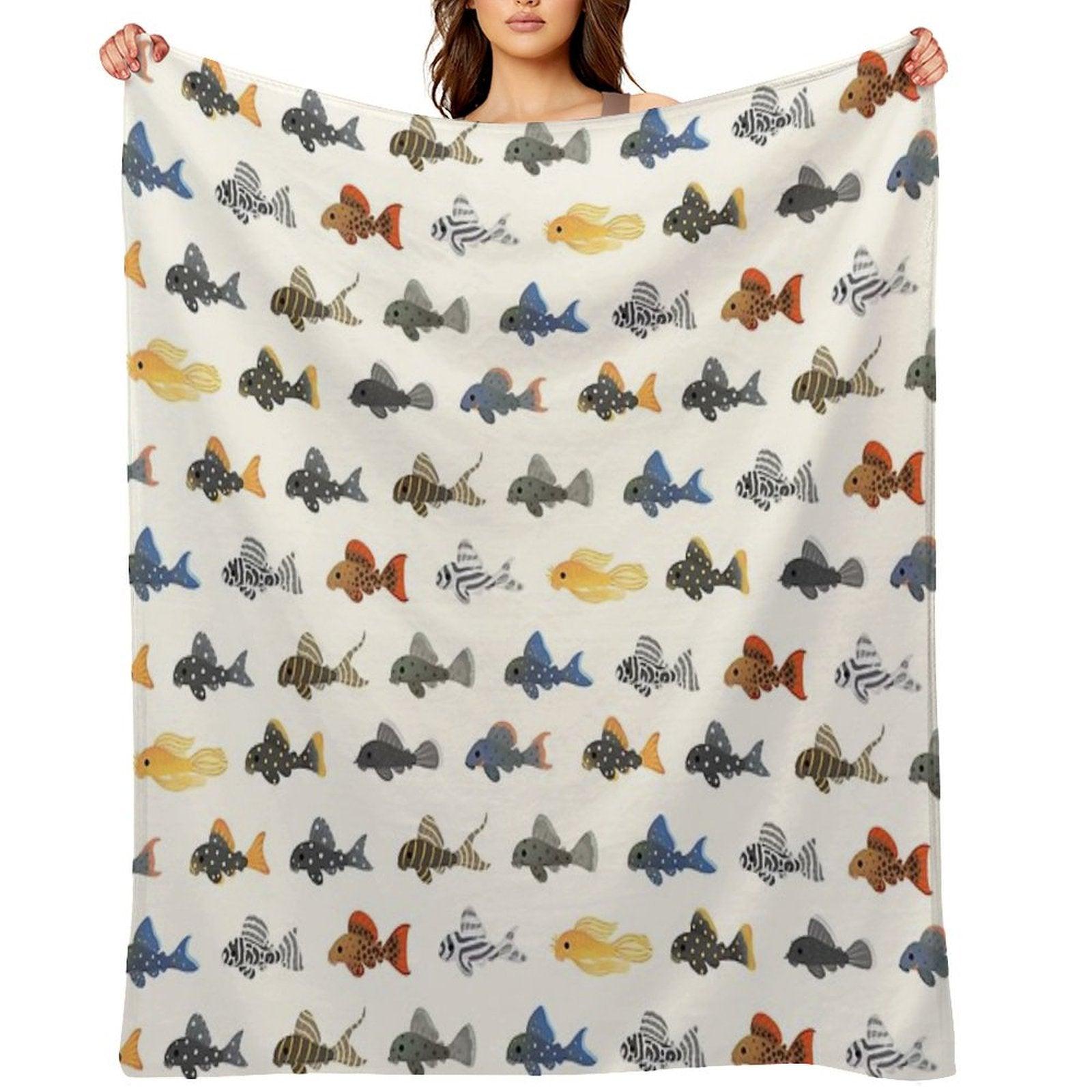 Pleco! Throw Blanket