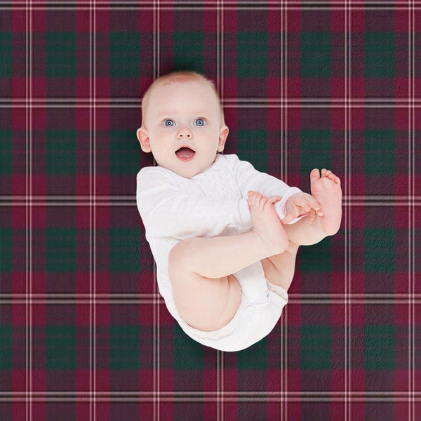 Clan Crawford Tartan Throw Blanket
