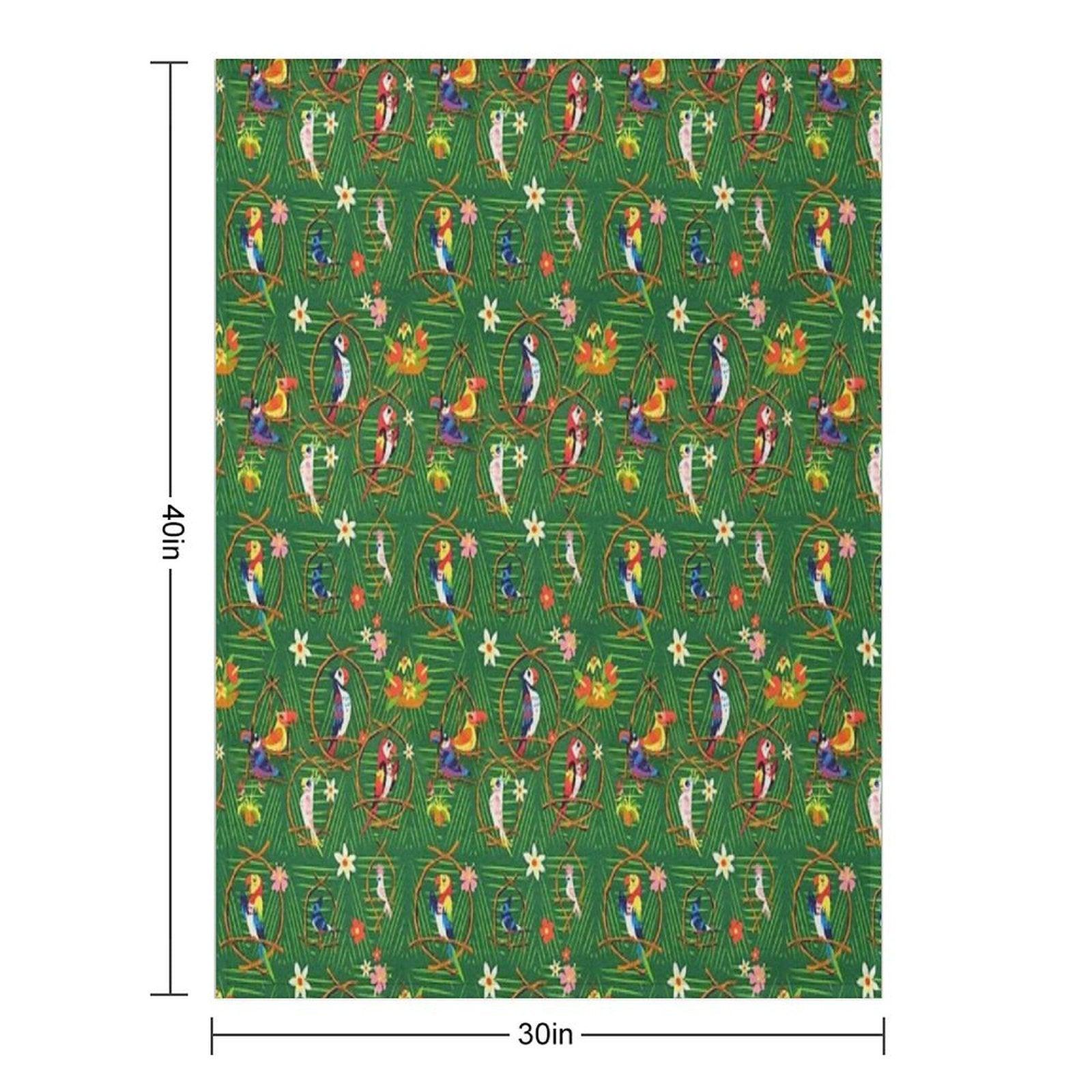 Enchanted Tiki Room Throw Blanket