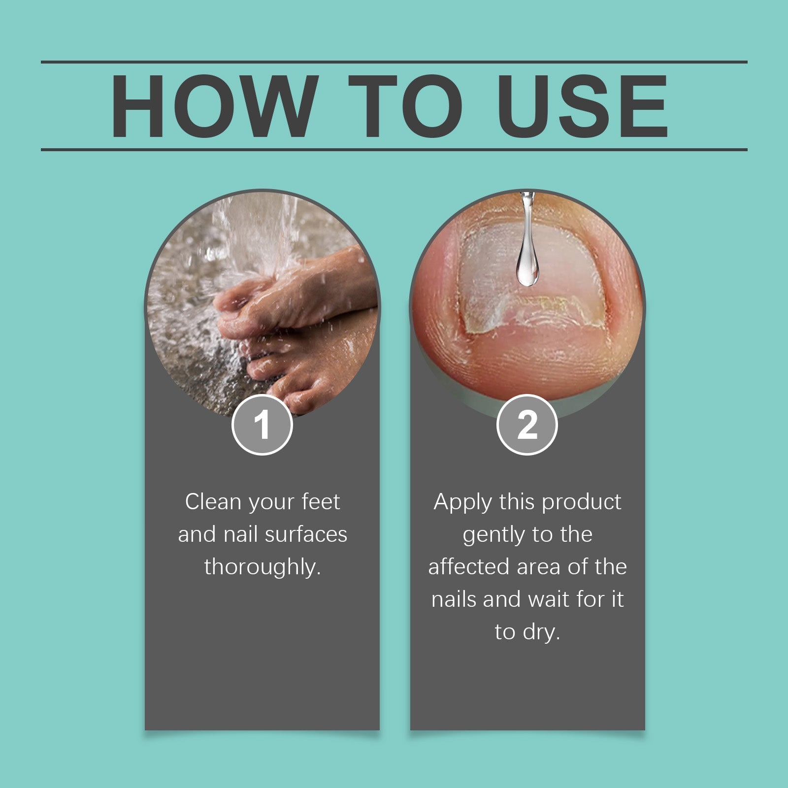 Nail Repair Oil Clean, Nourish And Gently Repair Hands, Feet And Nails Glossy Foot Nail Repair Oil