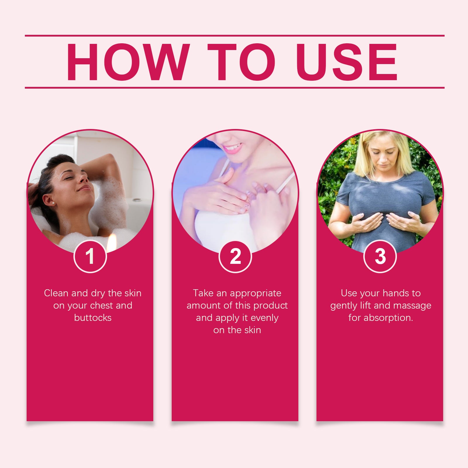 Oceaura Breast Care Cream Moisturizes Firming Chest Line Lift To Show Feminine Charm Massage Treatment Cream