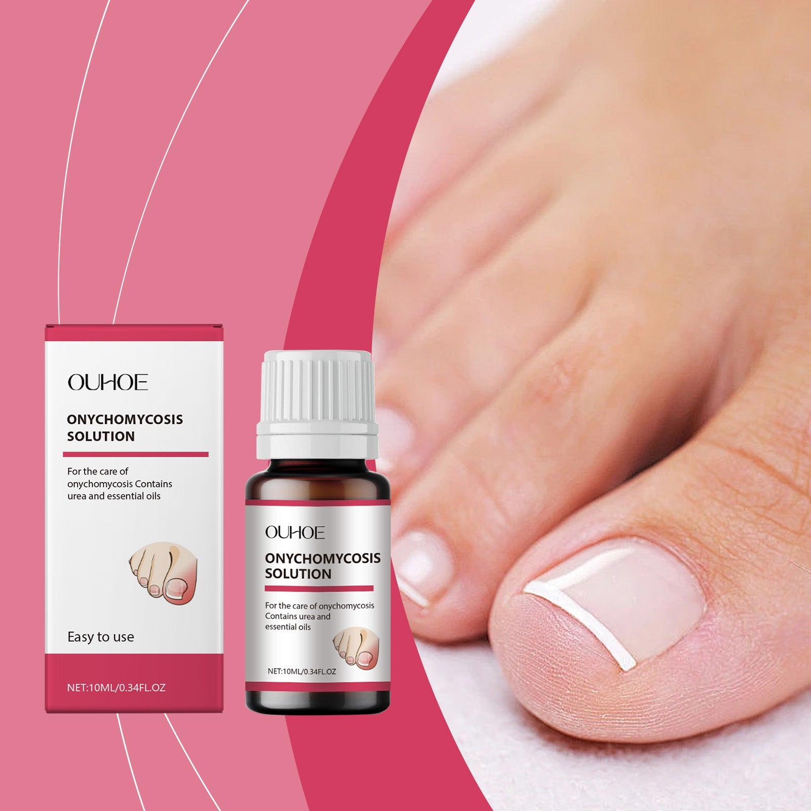 Nail Care Solution Moisturizes Nails, Soft Nails, Thick Nails And Nails, Neat And Glossy Daily Care Solution