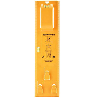 New DIY Photo Frame Level Ruler Picture Frame Hanger Hooks Easy Wall Hanging Tools Photo Hang Levels Ruler Multi-Tool Dropshippe