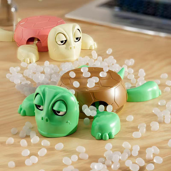 3D - printed Panicked Turtle Coaster: Insulated, for stress relief, doubles as mug base decor