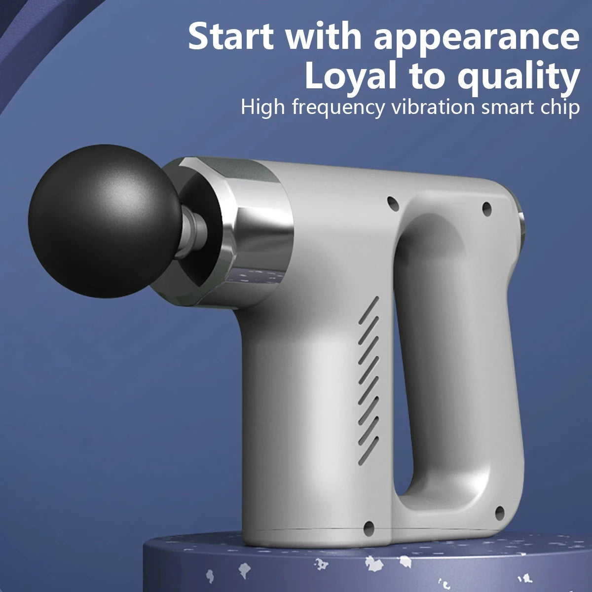 New Intelligent High Frequency Massage Gun Electric Deep Tissue Muscle Relaxation Fitness Body Massager Fascia Gun