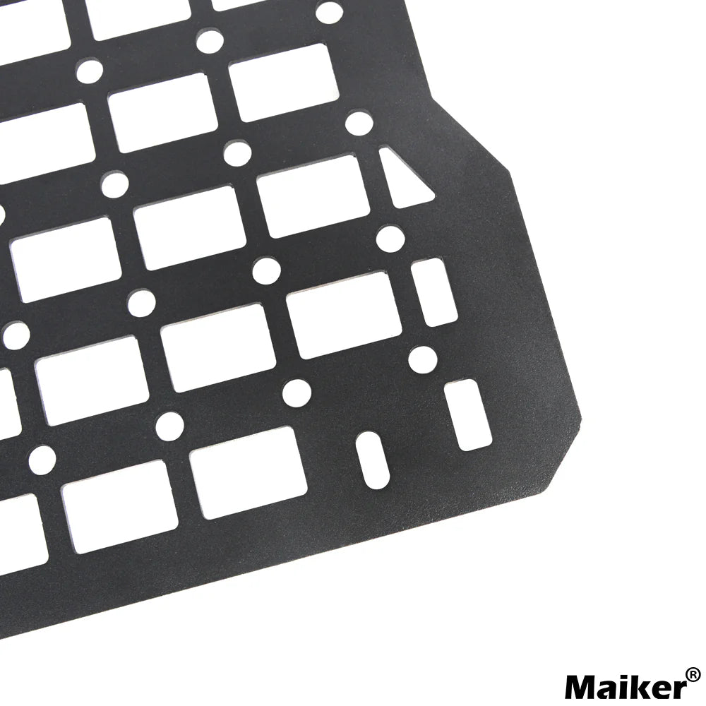 OFF ROAD Tailgate Storage Panel Tailgate Molle Panel Steel Cargo Shelf Storage Luggage Holder Carrier for Ford Bronco Accessorie