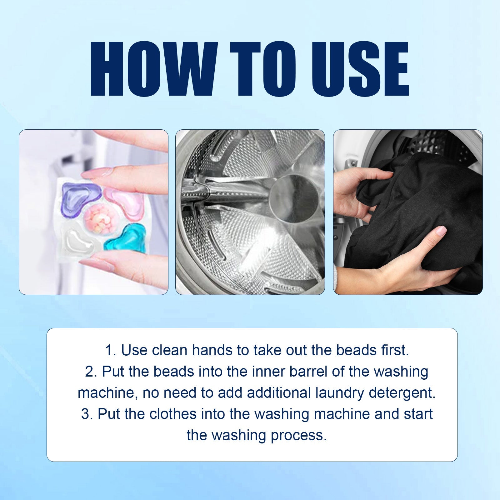 Cleaning Guardian Beads, 5-In-1 Smooth Cleaning Oil Stain Lasting Fragrance Beads