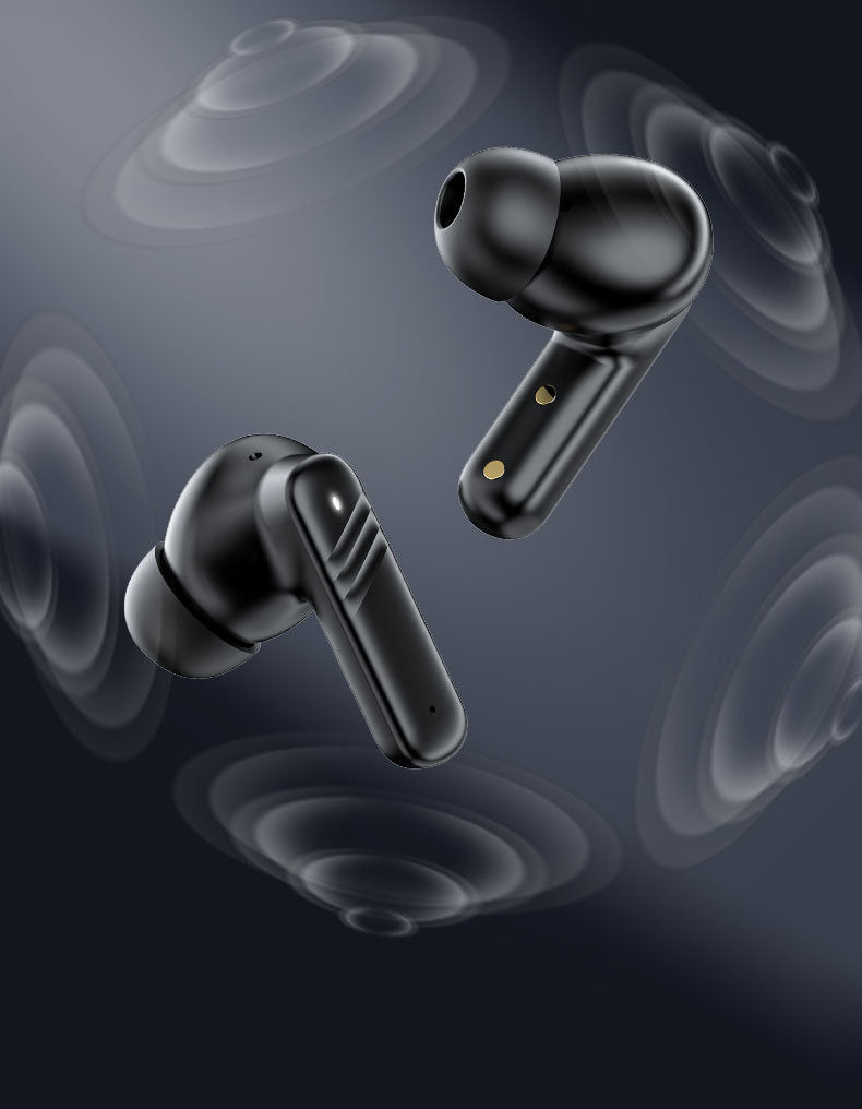 Full color touch screen ANC+ENC dual noise reduction Bluetooth earphones in ear multifunctional new wireless earphones