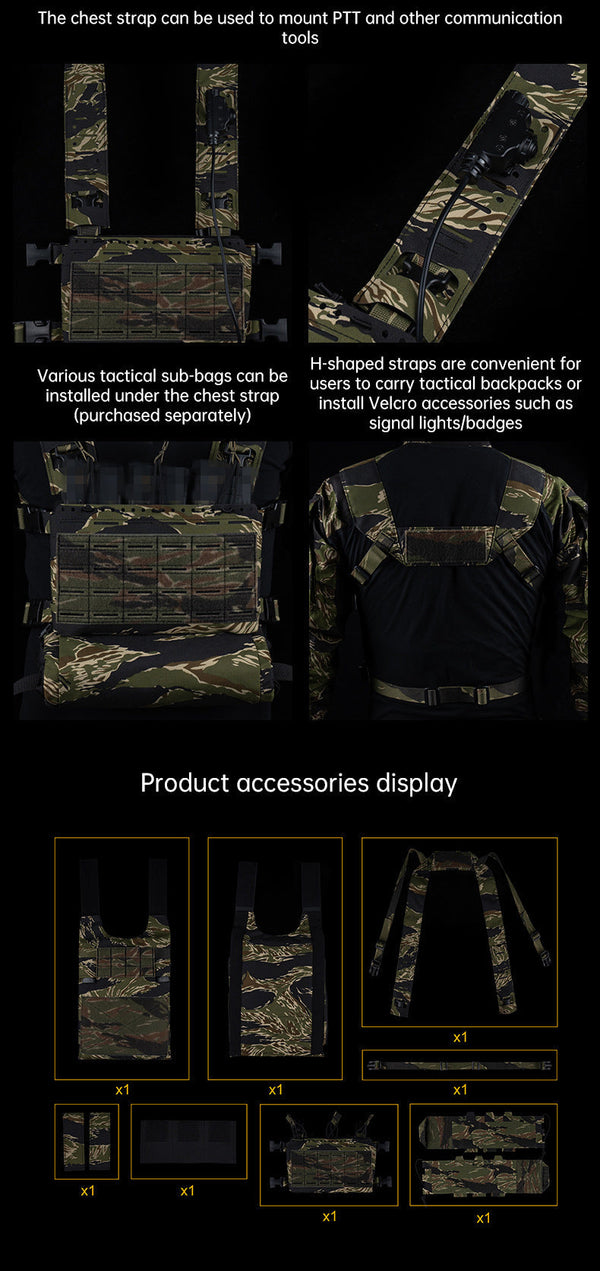 LV-119 Tactical Chest Rig Set V.I.P Digital Presence