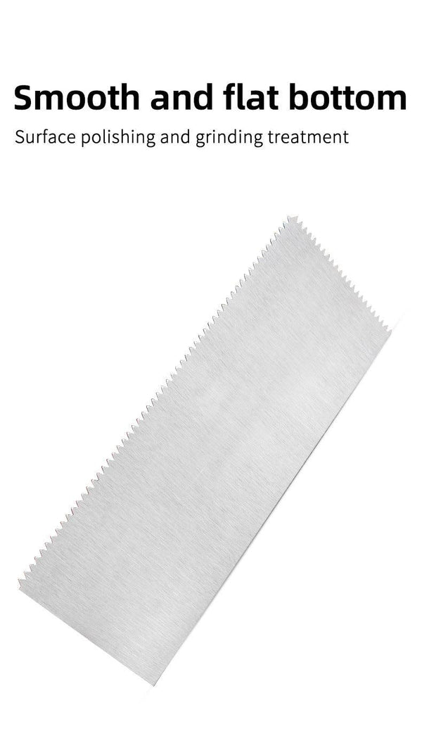 High quality stainless steel V-groove shovel, 28Cm x 11.5 Cm, perfect for buckets, slate, plaster, concrete, curved handles, hig