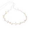 Bride Wedding Hair Accessories Simple Pearl Soft Chain Headband
