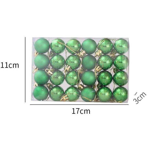 Christmas Ball Plastic Electroplating Christmas Ball Christmas Tree Creative Decoration Gift