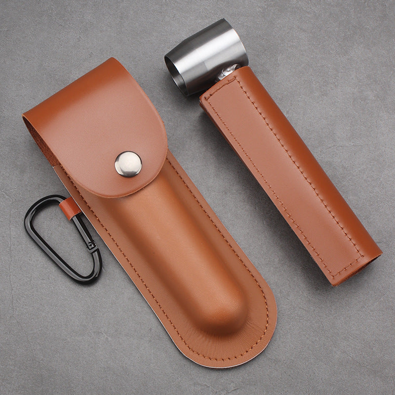 Outdoor Survival PU Punching Tool Wood Drill Birch Water Intake Outdoor Stainless Steel Drill Bit Support Drill Set