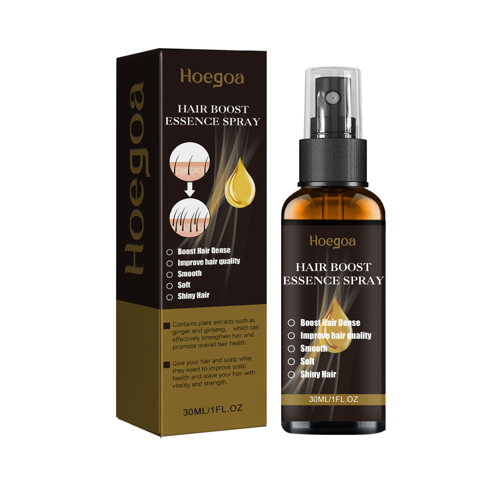 Hair Enhancement Spray Anti-Loss Hair Enhancement Repair Strong And Dense Hair Treatment Spray