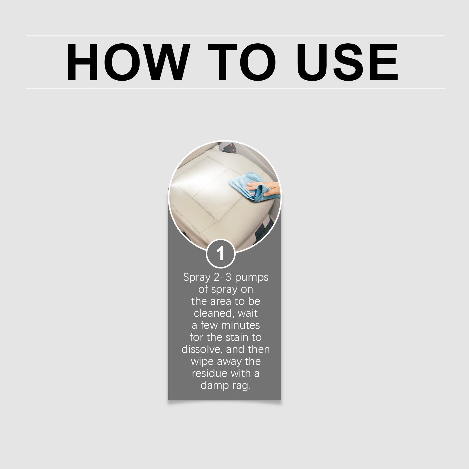 Automotive Spray Cleaner, Automotive Interior Glass Oil Film Decontamination Multi-Functional Foam Cleaner