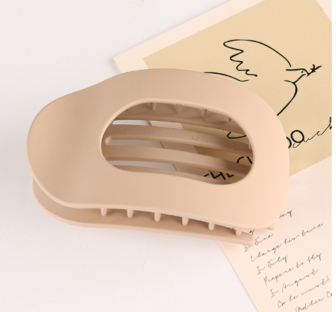 Banana clip vertical clip hair clip female back of head ponytail half tied hair twisted clip