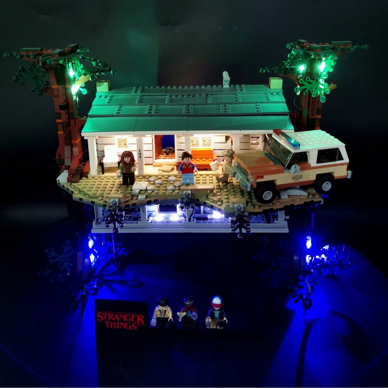 LP building block lighting is compatible with LEGO 75810 Stranger Things: Reversing the World LED lights and building block lighting
