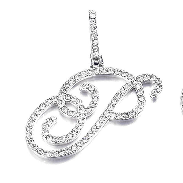 Hip hop accessories grass letter pendant melon seed buckle Cuban chain accessory