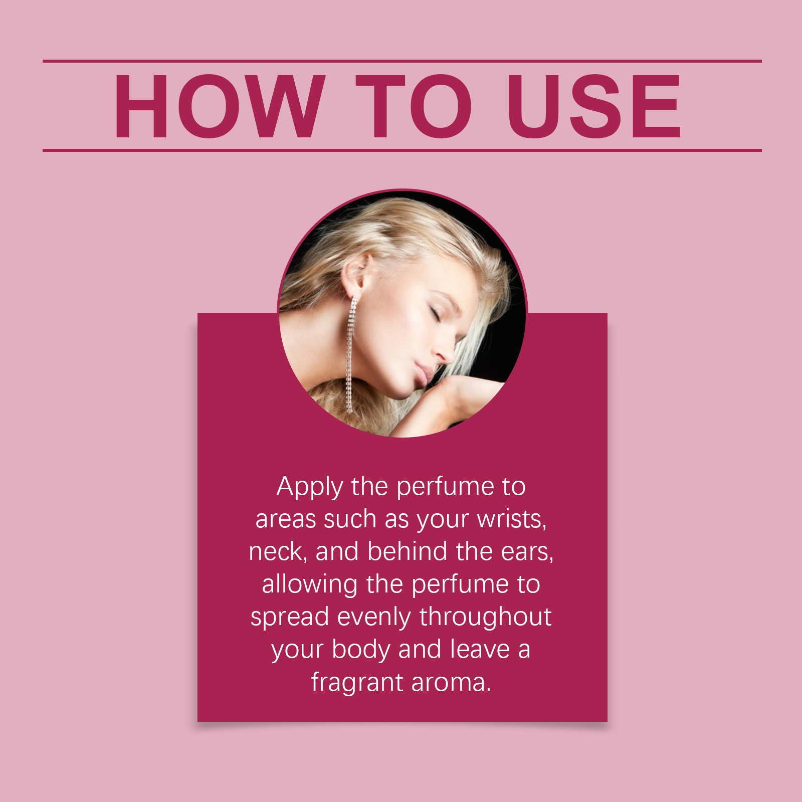 Women's Roll-On Perfume Rose Wrist And Neck With Fragrance Portable Portable Fresh Niche Fragrance Perfume