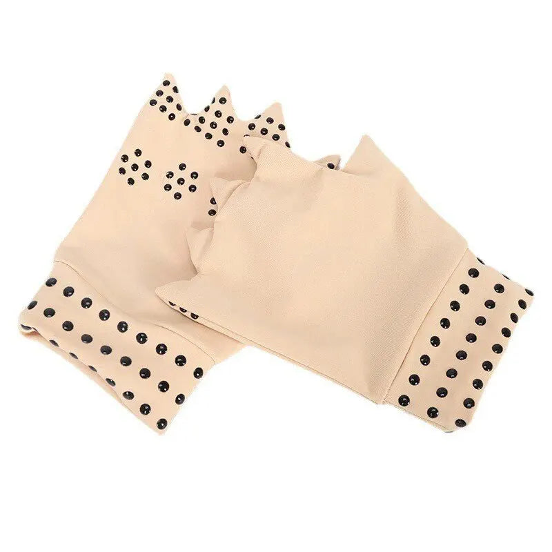 1 Pair Magnetic Therapy Gloves Wrist Support Arthritis Pain Relief Heal Joints Braces Supports Health Sport Care Hand Massager - Gifts for You 'n Me