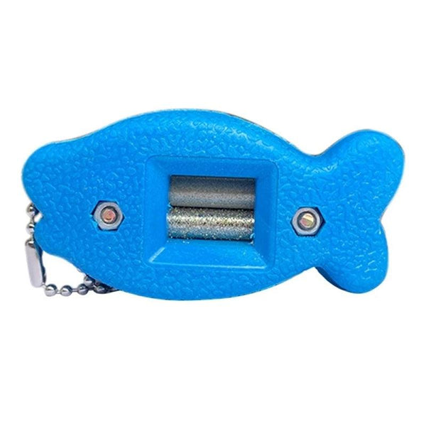Diamond Sandstone Ice Skate Double Side Sharpener Portable Hanging Ice Hockey Shoe Blades Sharpener Ice Skate Accessories