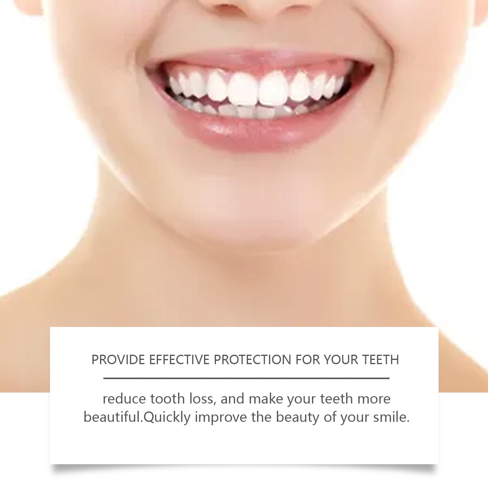 Retouching Teeth Braces Dental Cosmetic Sets Enhance Smile Appearance Comfortable Material Braces