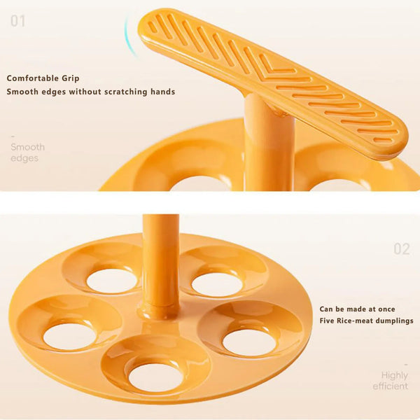 Meatball Maker Fried Meatball Presser Multi functional Household Utensil for Making Rounds Shrimp Slippery and Auxiliary Food