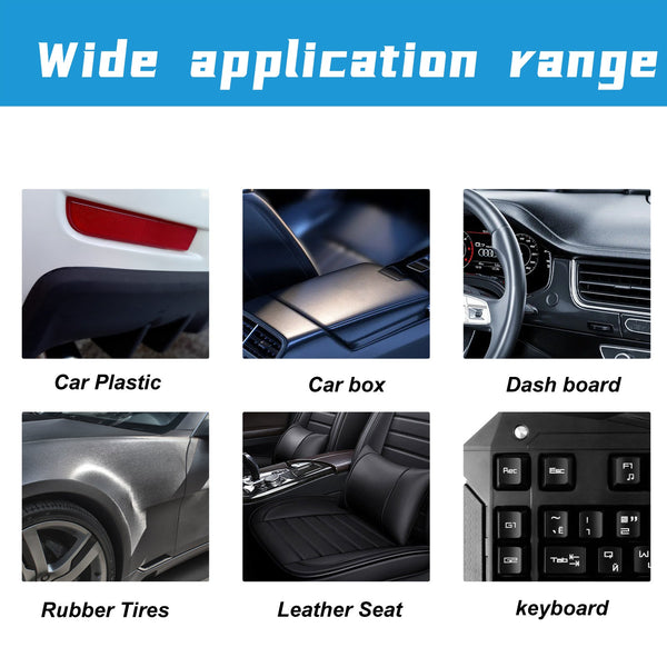 Plastic Refurbishment Agent, Automotive Instrument Panel Cleaning And Refurbishing Upholstery Maintenance Agent